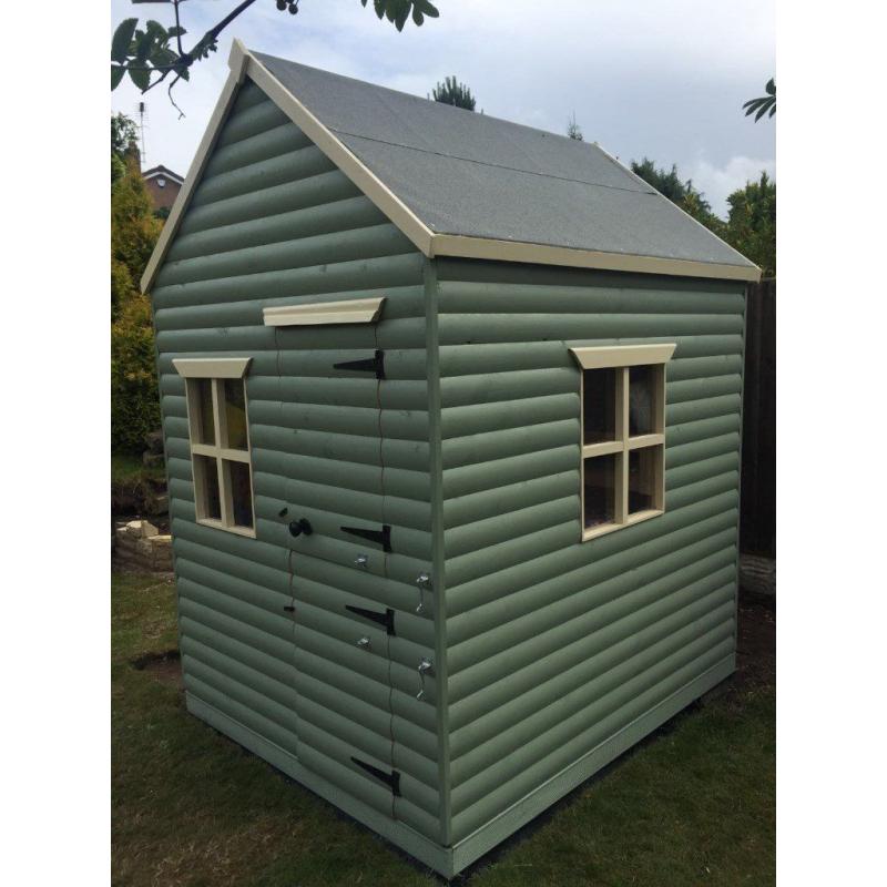 Timber/Wooden Playhouses For Sale1800mm Deep x 1500mm Wide Made From Decorative Log