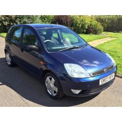 EXCELLENT CONDITION - FORD FIESTA ZETEC 1.4 - 5DR SERVICE HISTORY - DRIVES PERFECT