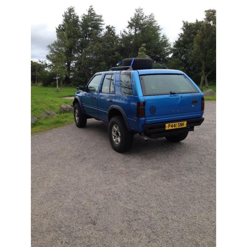 Vauxhall Frontera tds 9 months MOT