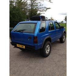 Vauxhall Frontera tds 9 months MOT