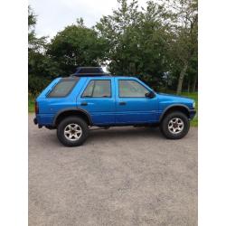 Vauxhall Frontera tds 9 months MOT