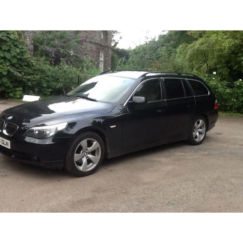 TOP SPEC BMW 5 SERIES ,525D SE TOURING / ESTATE, EXCELLENT CONDITION THROUGHOUT ,,A4 A6 AVANT DIESEL