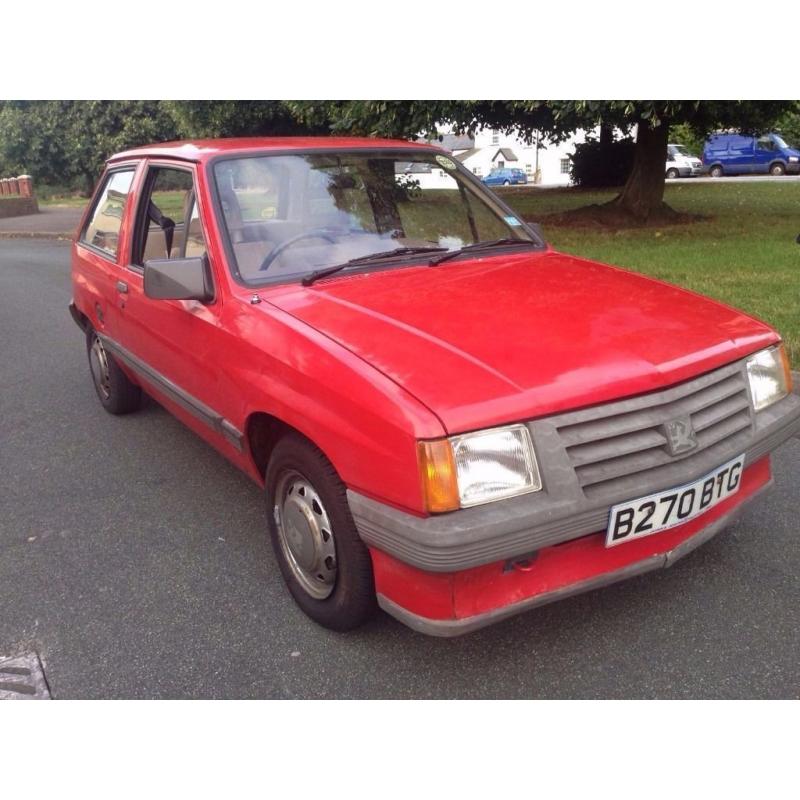 1985 Vauxhall Nova 1.2 Merit Original condition 1 Owner Mot Dec Huge history Future Classic