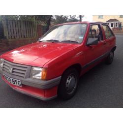 1985 Vauxhall Nova 1.2 Merit Original condition 1 Owner Mot Dec Huge history Future Classic