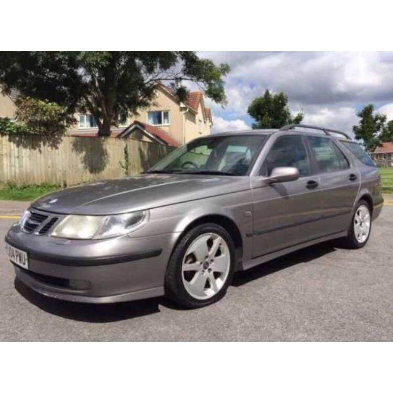 2004 SAAB 9-5 DIESEL ESTATE WITH NEW MOT SERVICE HISTORY GREAT CONDITION