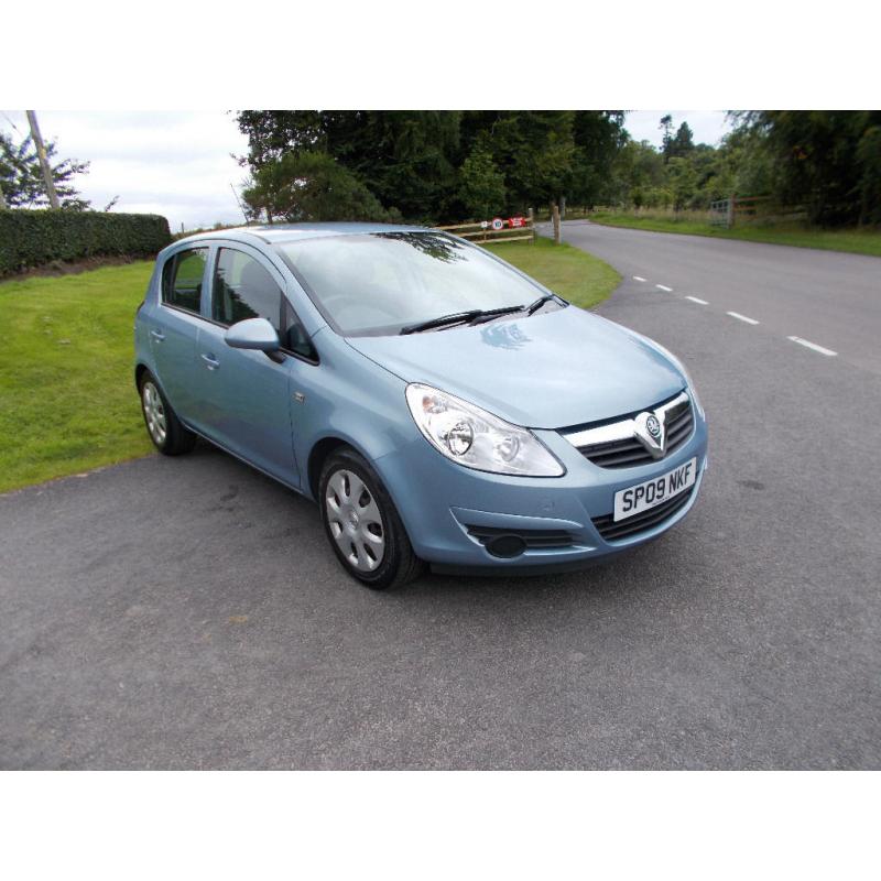 2009 09 VAUXHALL CORSA 1.4 CLUB 5 DOOR VERY CLEAN