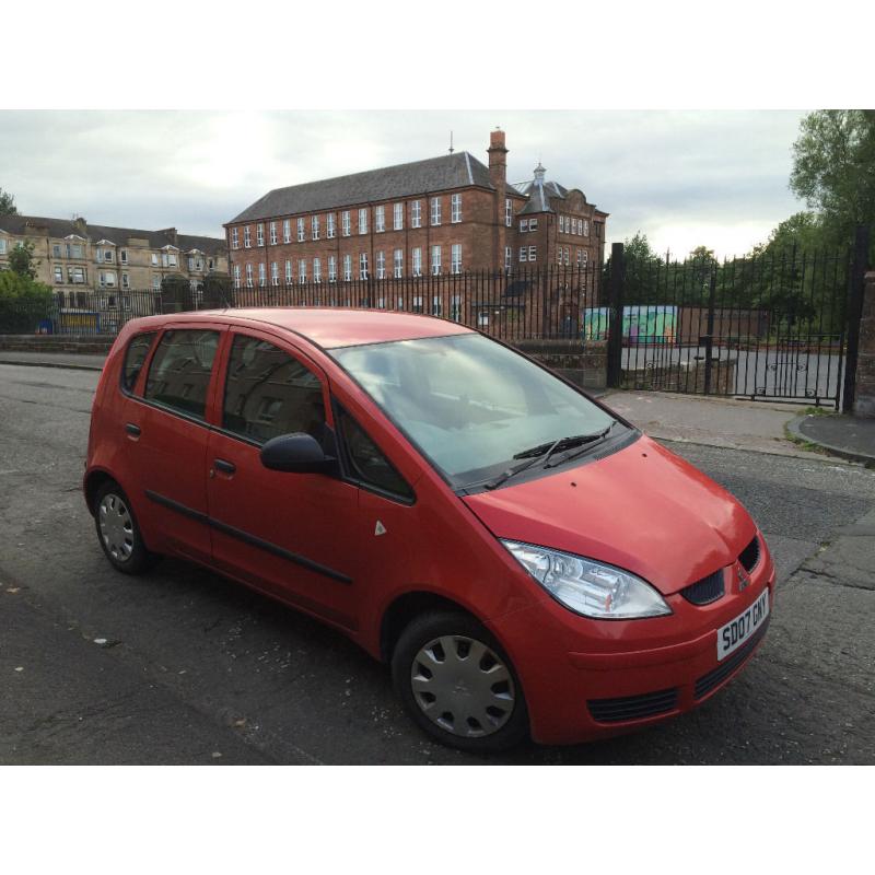 MITSUBISHI COLT 2007 1.1 RED MOT 07.2017