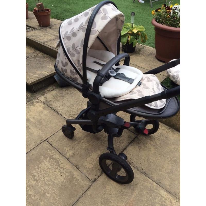 pram pushchair travel system car seat foot muff rain cover basket