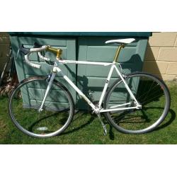 White atlas python fixi fixed speed bike bicycle