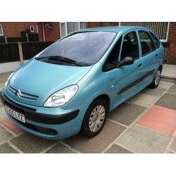 2005 05 Citroen xsara Picasso 5 door hatchback blue nice family car