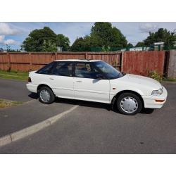 Retro classic 1994 Honda Concerto 1.5I. 12 Month MOT. service History. Very good condition for year