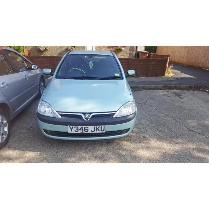 Vauxhall corsa 1.2 petrol manual