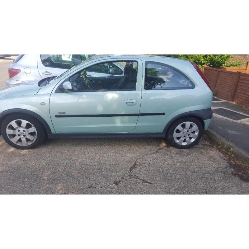 Vauxhall corsa 1.2 petrol manual