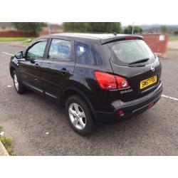 Nissan Qashqai 2007 black,1.5 L Diesel  Long MOT 03/2017, only 60k miles, 5 seater, 2 keys, Alloys