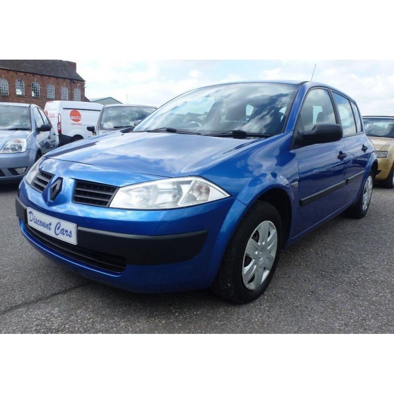 2004 '53' RENAULT MEGANE 1.4 16v 98 AUTHENTIQUE- PETROL- FULL 12 MONTHS MOT