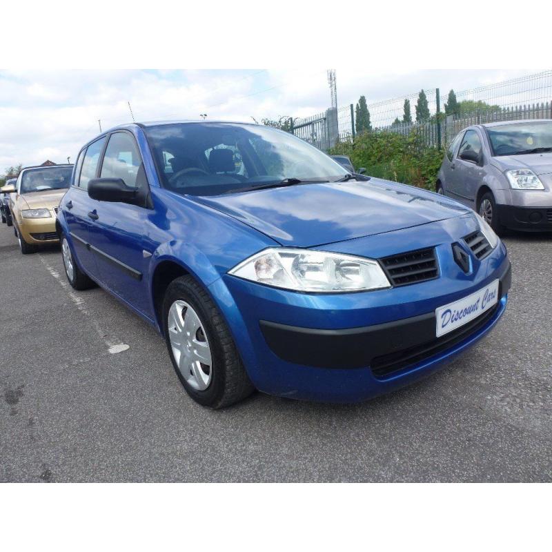 2004 '53' RENAULT MEGANE 1.4 16v 98 AUTHENTIQUE- PETROL- FULL 12 MONTHS MOT