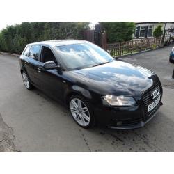 2009 AUDI A3 SPORTBACK S-LINE TFSI