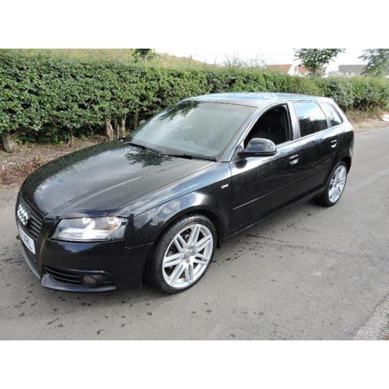 2009 AUDI A3 SPORTBACK S-LINE TFSI