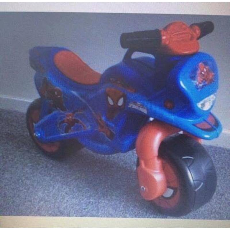 Spider-Man motor bike brand new