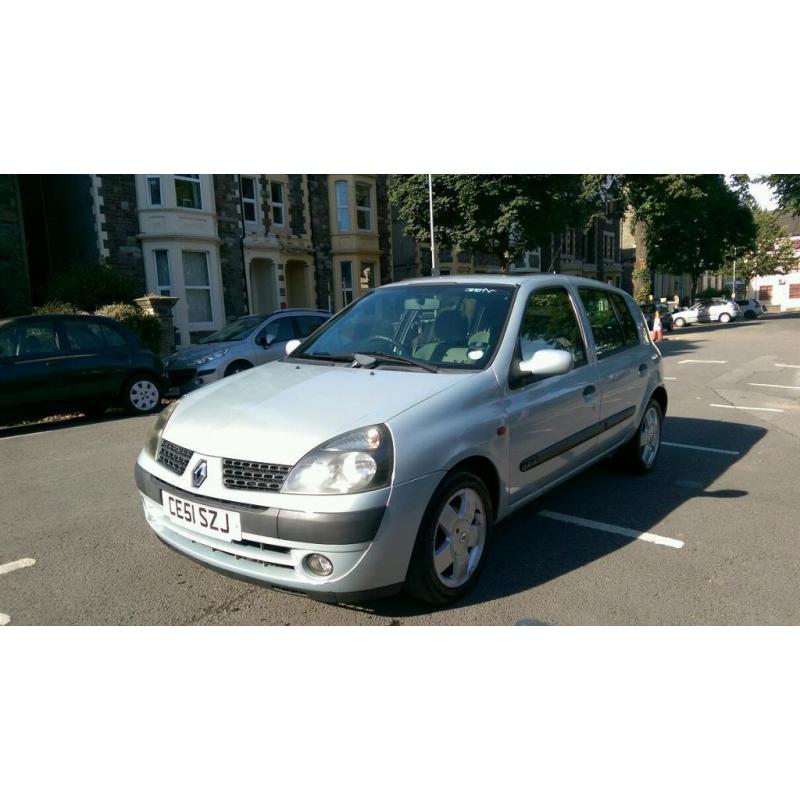 Renault Clio Privilege 1.4, 6 Months MOT and Service History