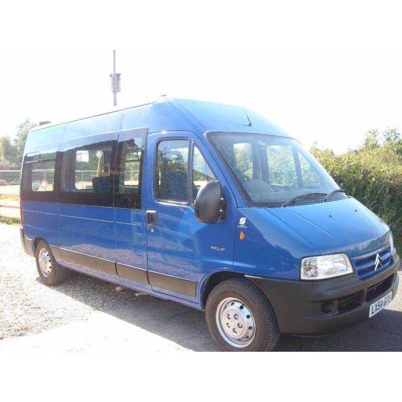 Citroen relay minibus with tail lift