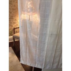 Three beautiful voiles curtains