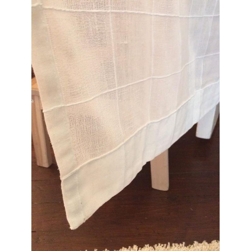 Three beautiful voiles curtains
