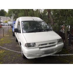 Fiat scudo, 1.9 turbo diesel, £550, ovno , Recardo bucket seats conversion,