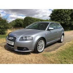 2006 Audi A3 2.0 TDI S Line Hatchback 3dr Diesel Manual Quattro (161 g/km, 140