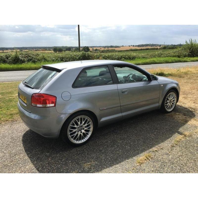 2006 Audi A3 2.0 TDI S Line Hatchback 3dr Diesel Manual Quattro (161 g/km, 140