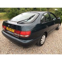 Toyota Carina E GLI 1587cc Petrol 5 speed manual 5 door hatchback L reg 01/08/1993 Blue