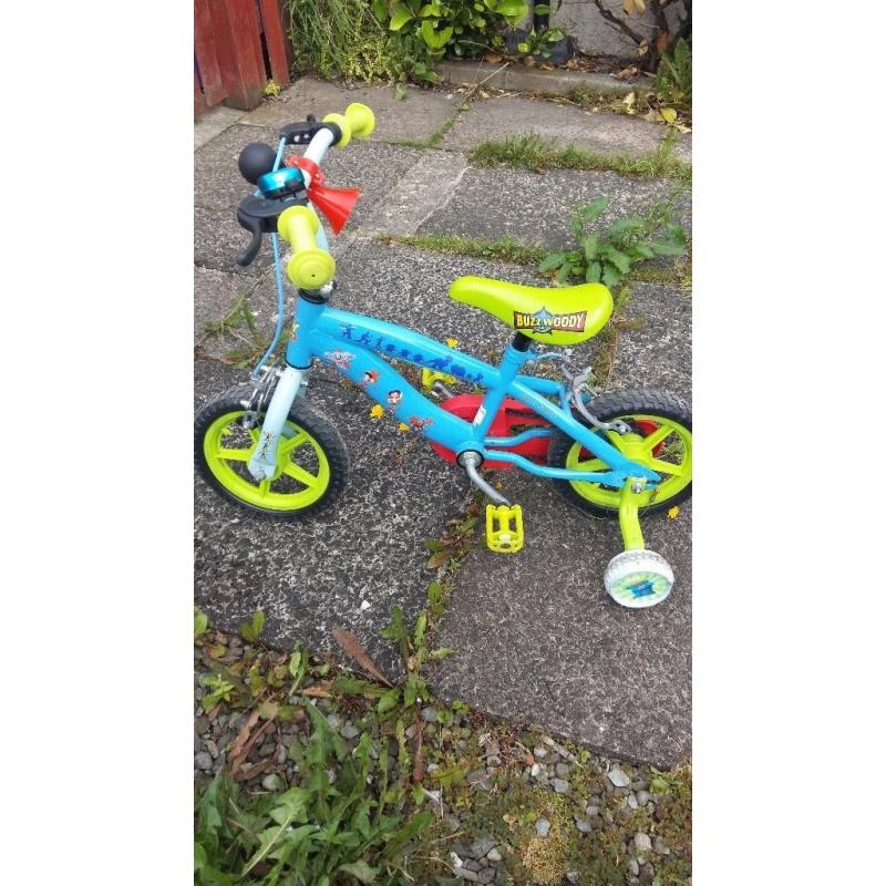 Kids toy story bike