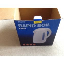 Kettle white. Tesco rapid boil