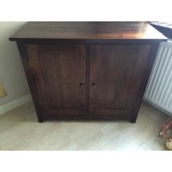 Dark Wood Sideboard