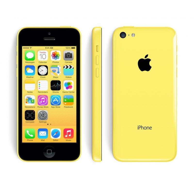 Apple iPhone 5C YELLOW 16GB Brand New Unlocked