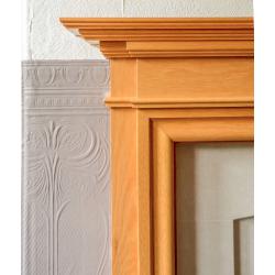 Fireplace - Wood and marble