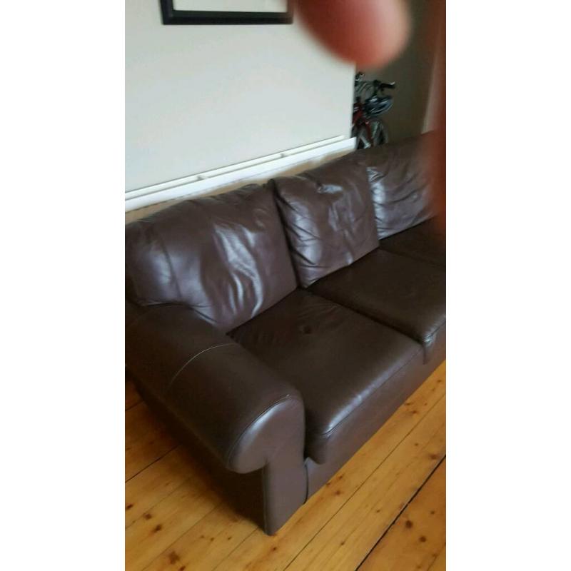 Free brown couch