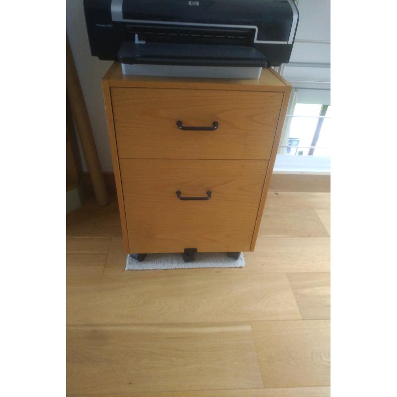 Small filing cabinet