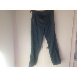 New Dickies RedHawks WD 864 Green Work Trousers