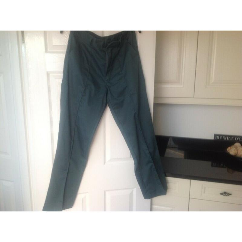 New Dickies RedHawks WD 864 Green Work Trousers