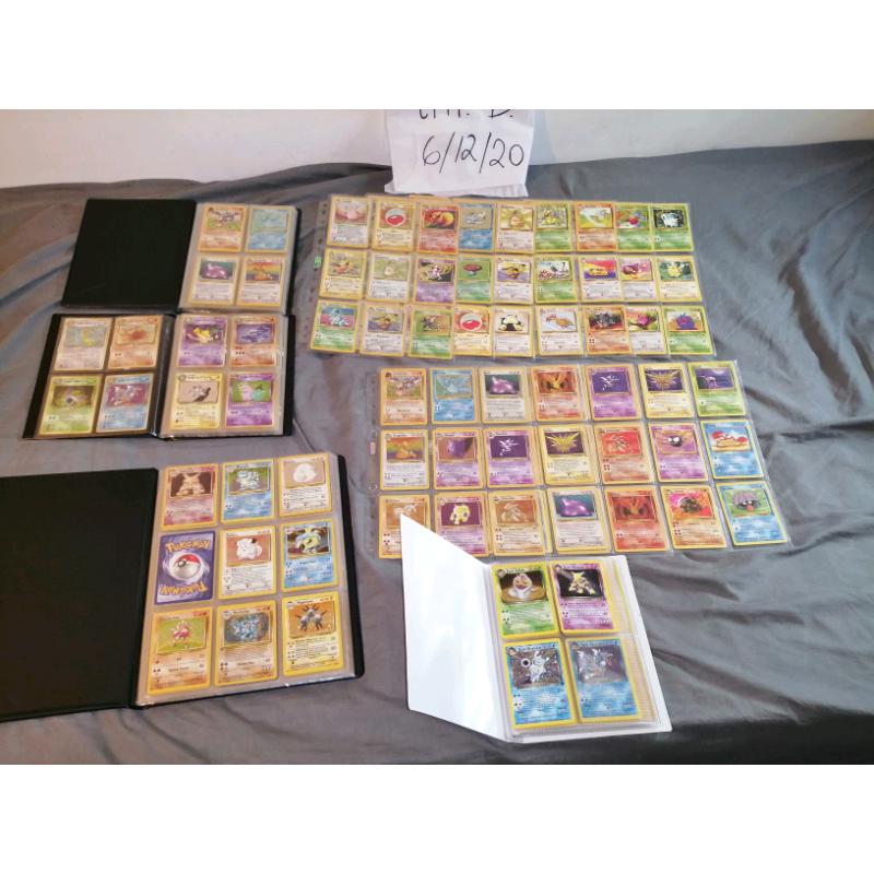 Pokemon COLLECTION all vintage 1999 cards.