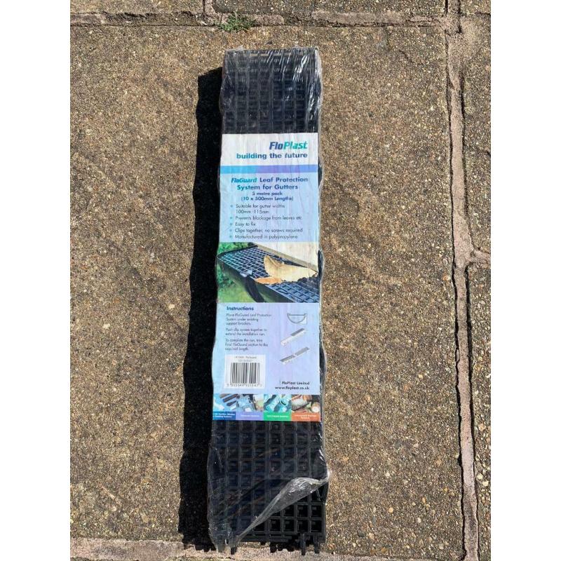 FloGuard leaf protection for gutters x 11 packs