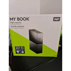 10tb WD my book hard drive