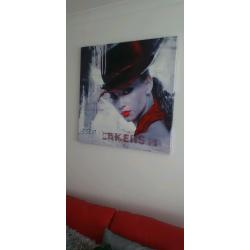 Large canvas picture